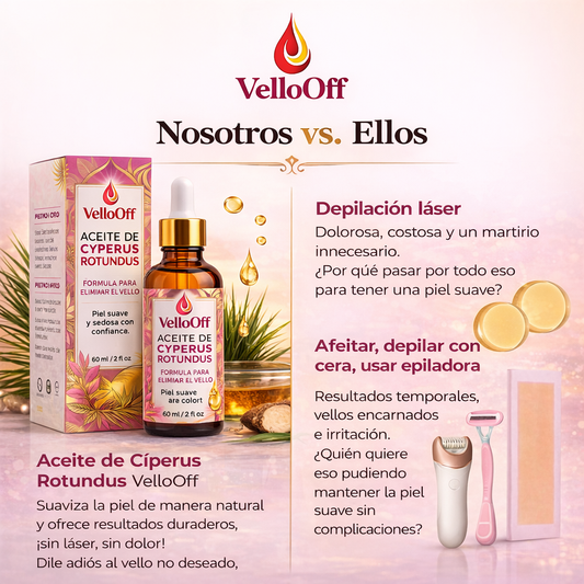 COMPRA 1 LLEVA EL 2 GRATIS - ACEITE DE CYPERUS ROTUNDUS PARA ELIMINAR EL VELLO