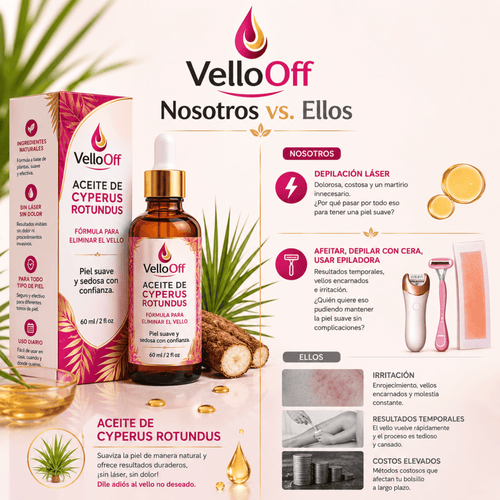 COMPRA 1 LLEVA EL 2 GRATIS - ACEITE DE CYPERUS ROTUNDUS PARA ELIMINAR EL VELLO